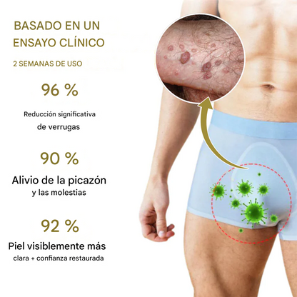Oveallgo® AHCC Spray Eliminador de Verrugas Genitales por VPH con Hongos