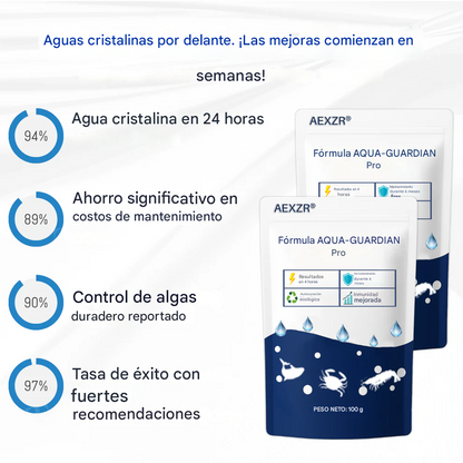 ¡Piel cristalina en 24 horas! | Fórmula AEXZR® Aqua-Guardian Pro