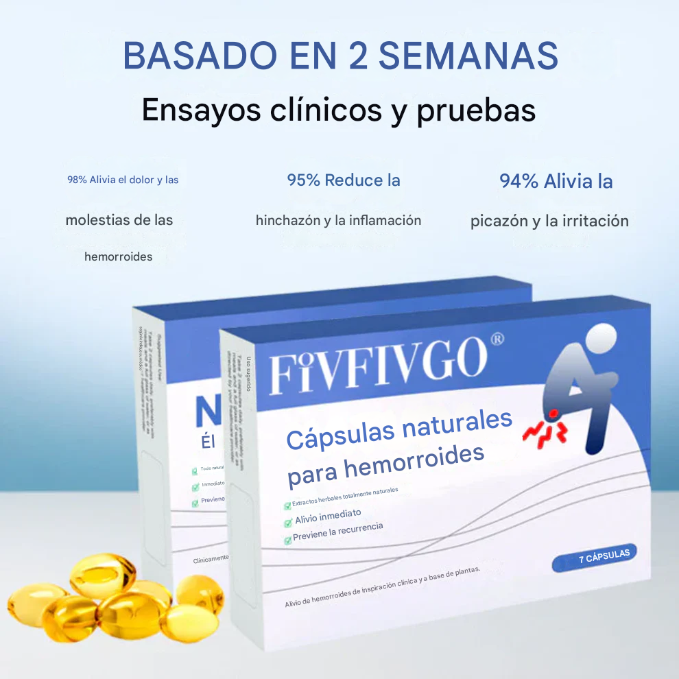 Cápsulas naturales para hemorroides Fivfivgo®