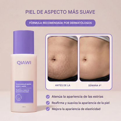 Crema para el vientre tensor y suave QIAWI®