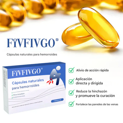 Cápsulas naturales para hemorroides Fivfivgo®