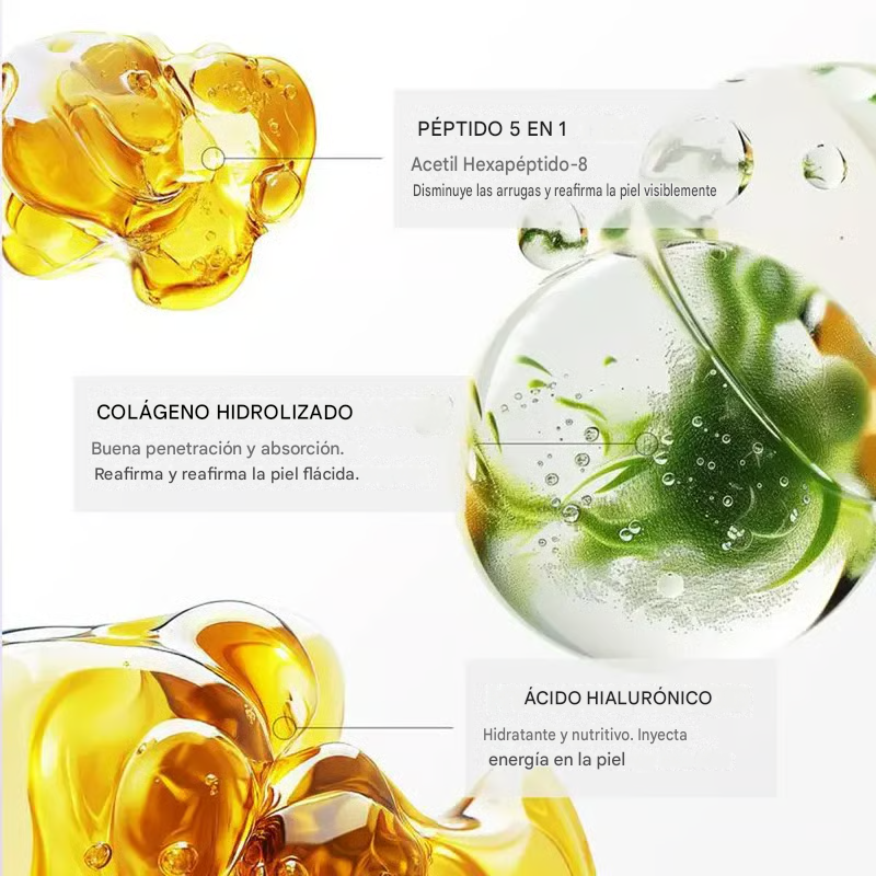 ✨ Crema reafirmante instantánea para el cuello — 🧴 Enriquecida con retinol y ácido hialurónico | Reafirma el cuello, reduce las arrugas y la papada