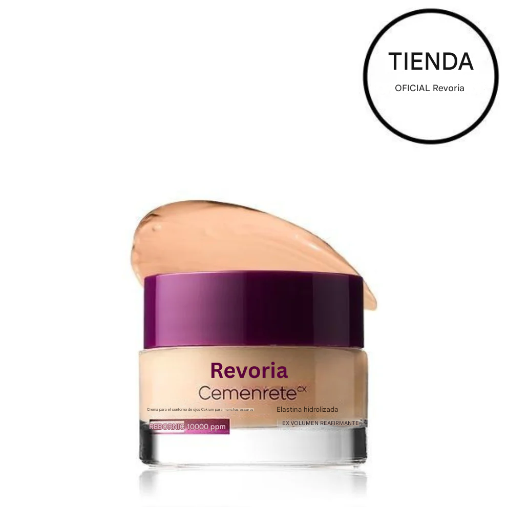 Crema para ojos con calcio Revoria Cemenrete para manchas oscuras