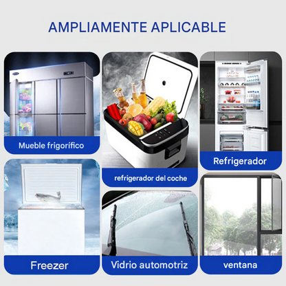 Spray descongelante para frigorífico y congelador