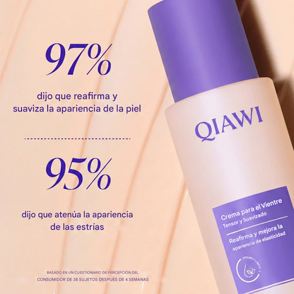 Crema para el vientre tensor y suave QIAWI®