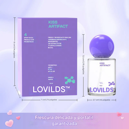 LOVILDS™ Espray bucal probiótico | Aliento fresco y salud bucal eficaz