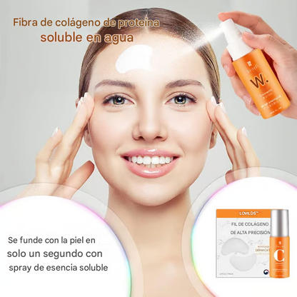 colágeno soluble con tecnología coreana Dermalayr de LOVILDS™