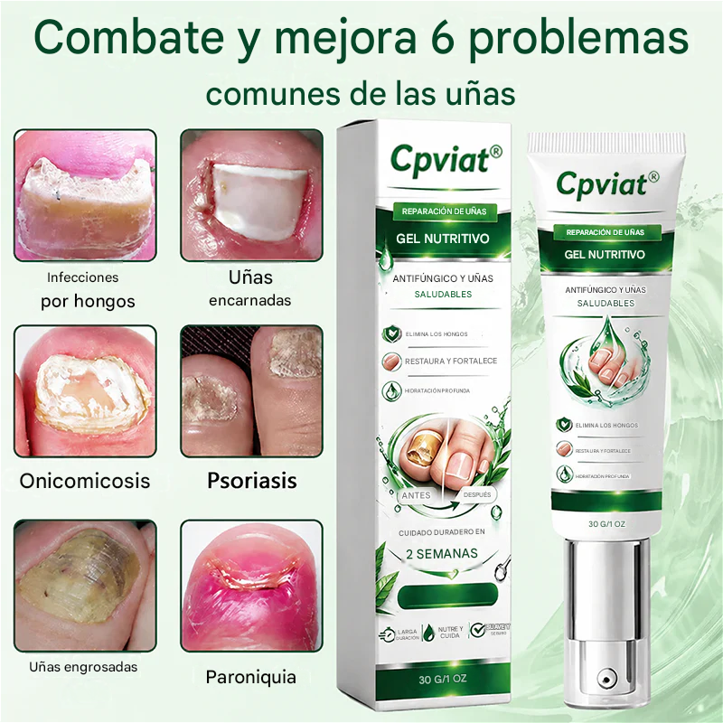 Gel reparador y nutritivo para uñas💅