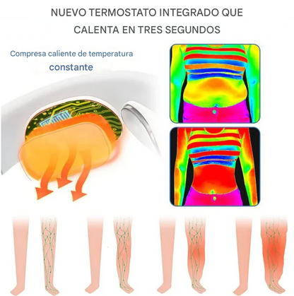 CircuWave™ EMS Dispositivo de masaje linfático para puntos de acupuntura cervicales