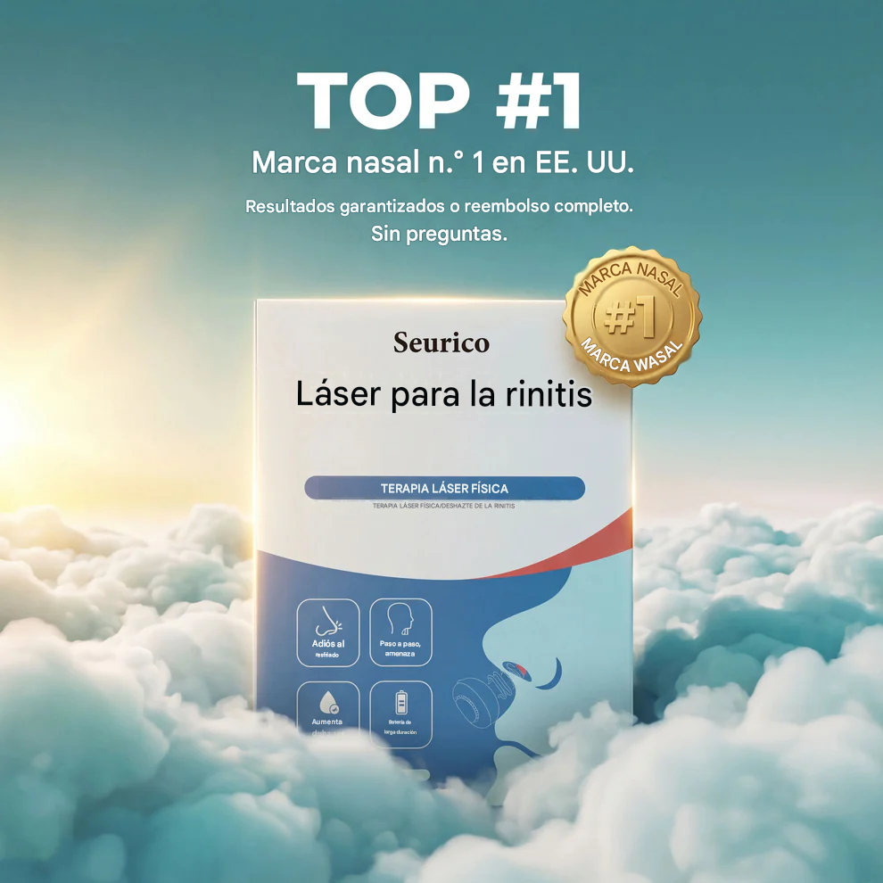 Terapia de luz roja de 660 nm: alivio nasal mediante mitocondrias y ATP.