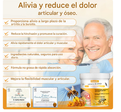 Crema reparadora de articulaciones Biancat Beevenom