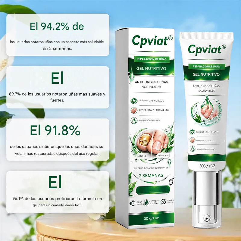 Gel reparador y nutritivo para uñas💅