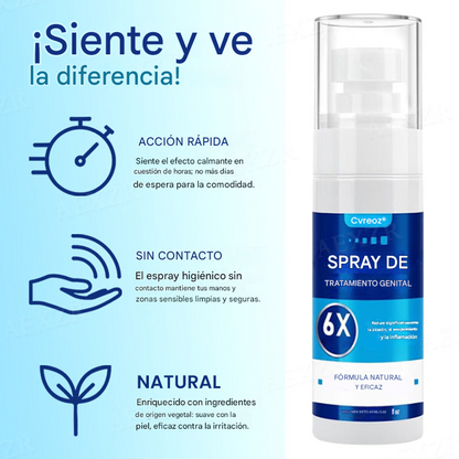 Cvreoz® Spray para el tratamiento genital