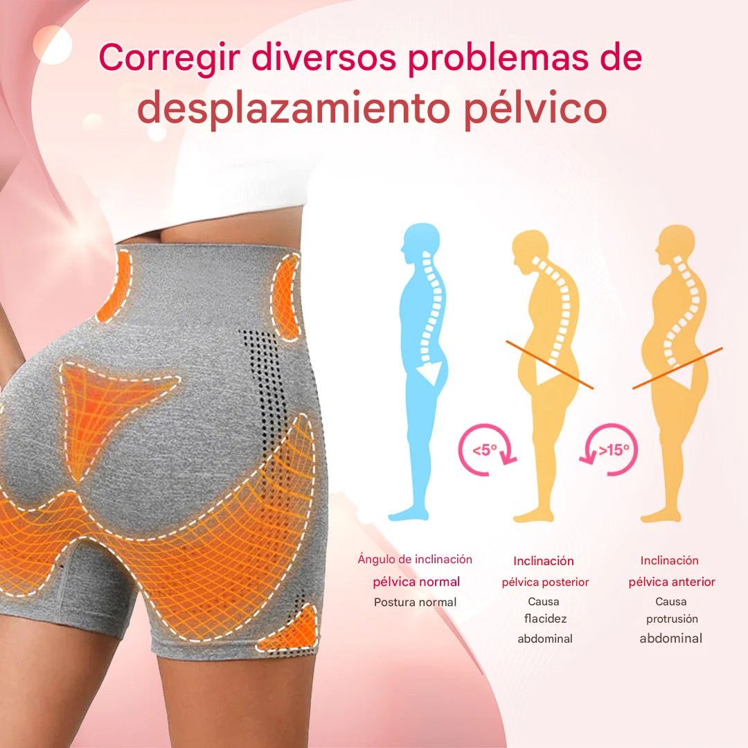 ODEIUN™ Shorts moldeadores iónicos ¡Adelgazan y tonifican con tejido con turmalina!