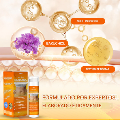Crema restauradora de la piel Timilk® Nectéva Bakuchiol (antiedad, hidratante, reafirmante y reafirmante)