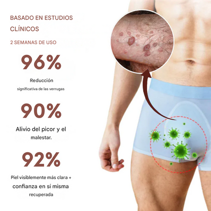 Crema eliminadora de verrugas genitales por hongos Oveallgo® AHCC
