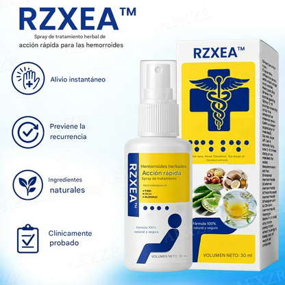 Spray de tratamiento de acción rápida para hemorroides a base de hierbas