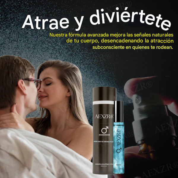 Perfume de feromonas AEXZR® El amplificador de feromonas 5X