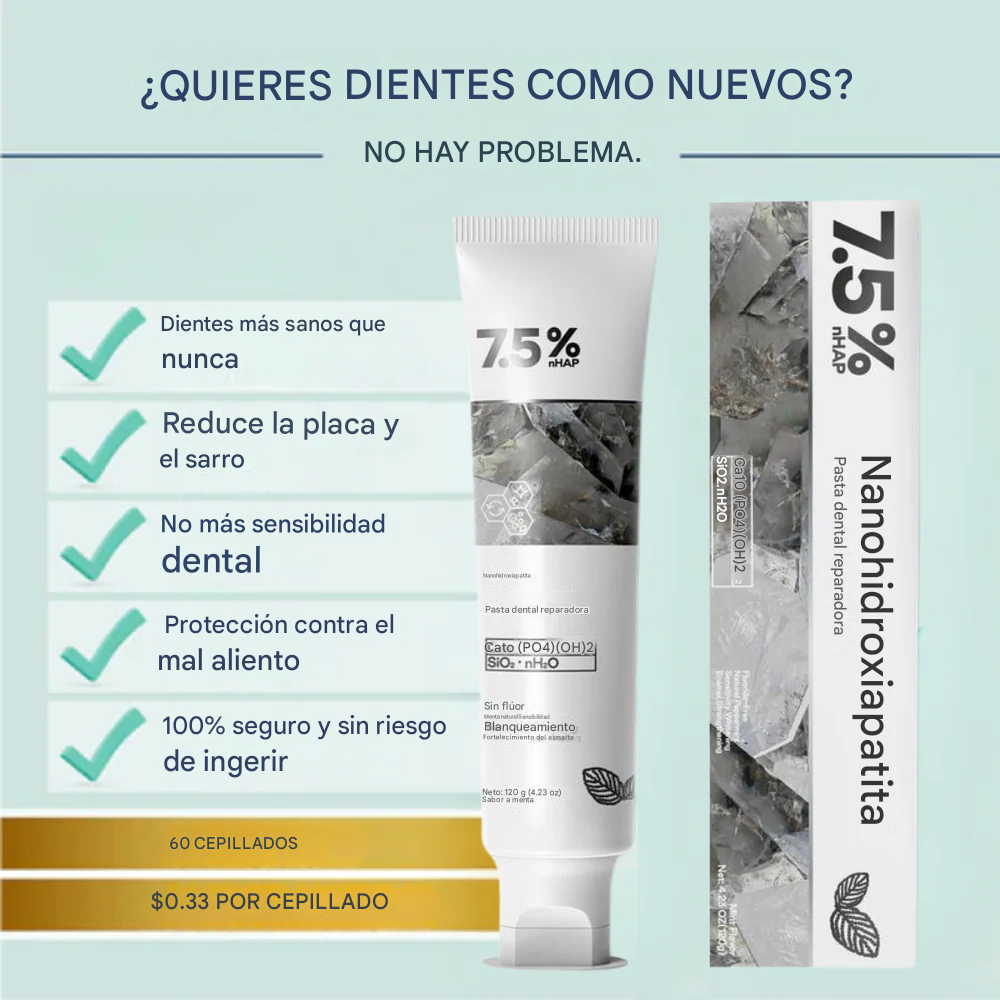 Pasta de dientes Remineralizante Repair