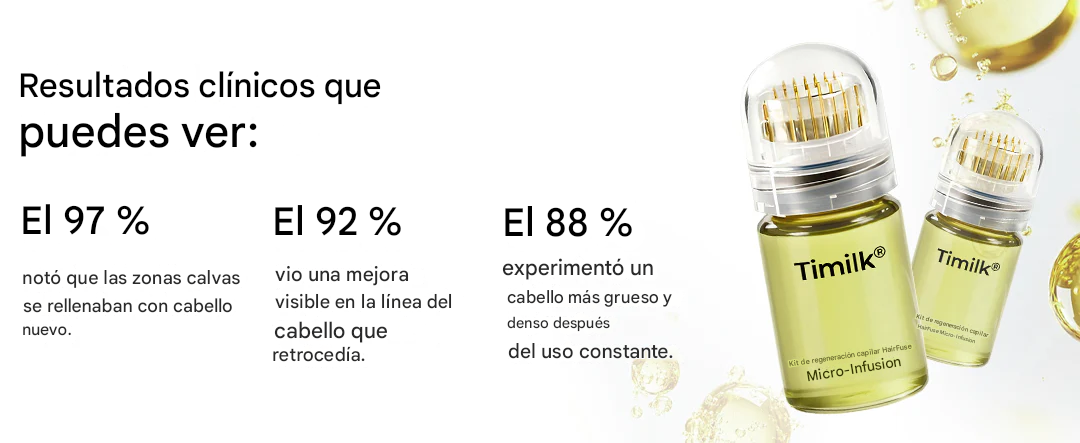 Kit de regeneración capilar por microinfusión Timilk® HairFuse