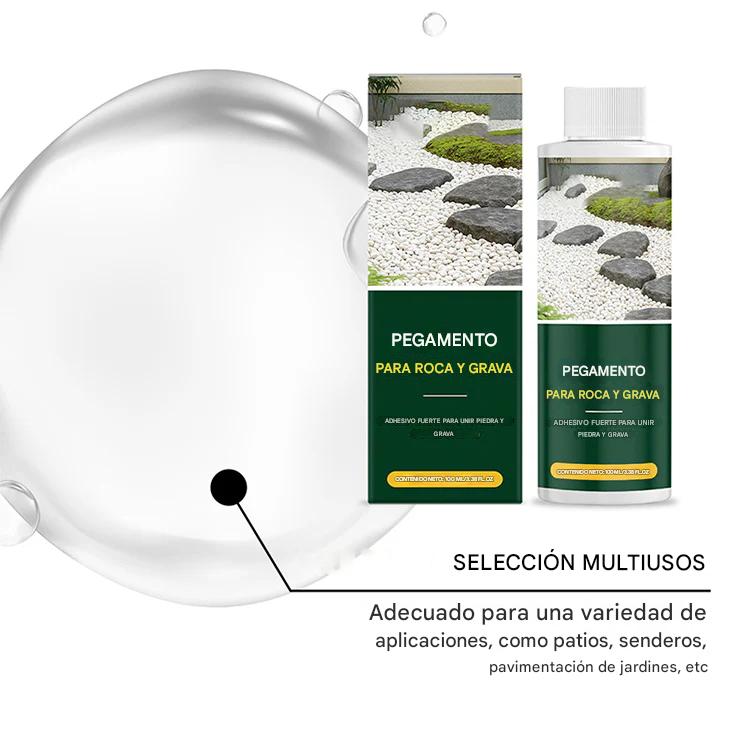 Adhesivo para piedra y grava
