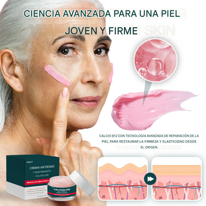 Crema antienvejecimiento y reafirmante Timilk® CalciGlow