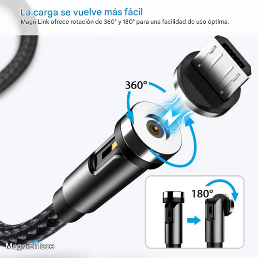 Cable de carga magnético MagniLink 3 en 1