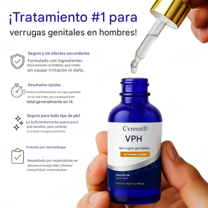Cvreoz® Eliminador de Verrugas Genitales por VPH