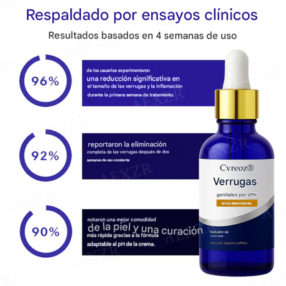 Cvreoz® Eliminador de Verrugas Genitales por VPH