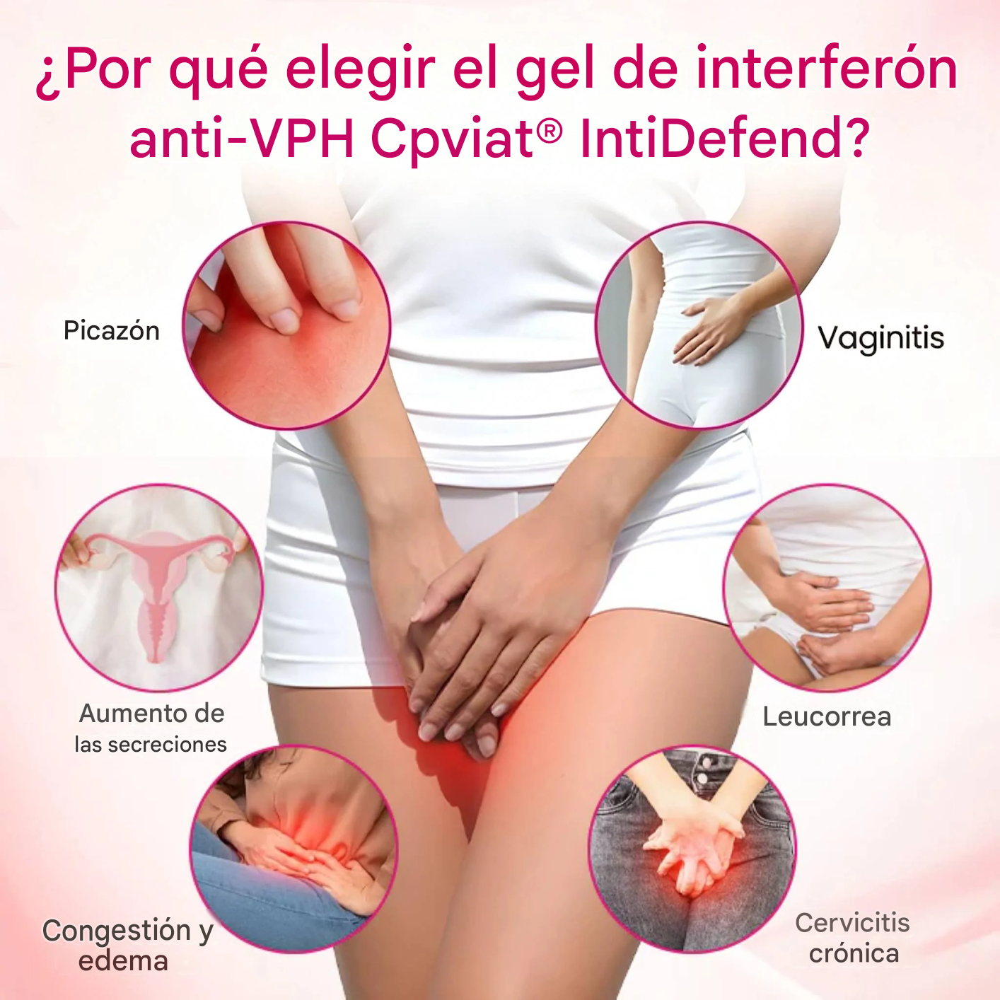 Gel de interferón anti-VPH IntiDefend