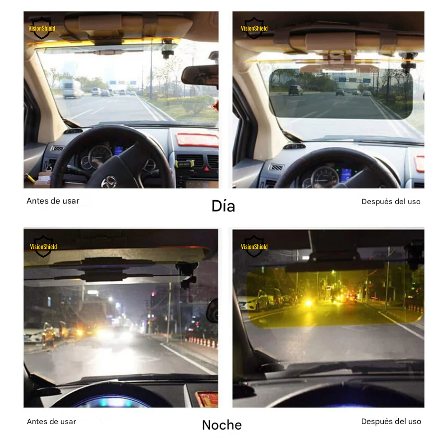 VisionShield - Visera solar automática de conducción