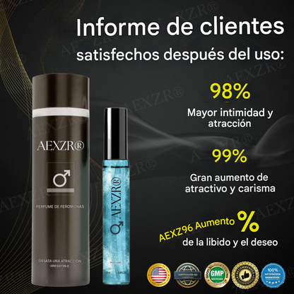 Perfume de feromonas AEXZR® El amplificador de feromonas 5X