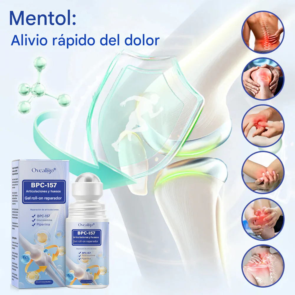 Gel roll-on reparador de articulaciones y huesos Oveallgo® BPC-157