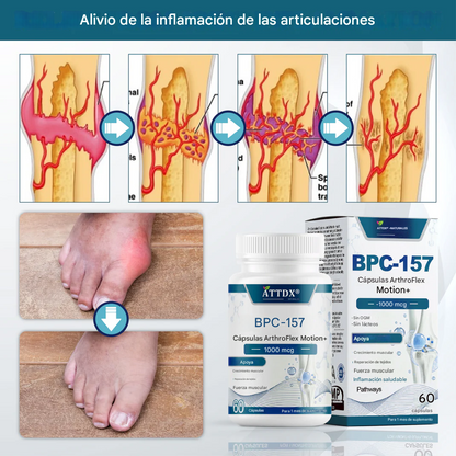 Cápsulas ATTDX® BPC-157 ArthroFlex Motion+