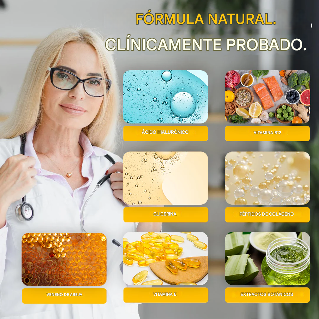 Crema reafirmante para la piel Timilk® LiftnGlow con veneno de abeja