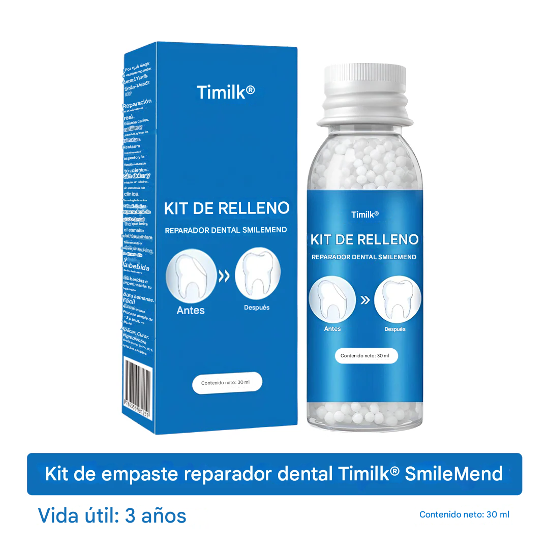 Kit de empastes reparadores dentales Timilk® SmileMend