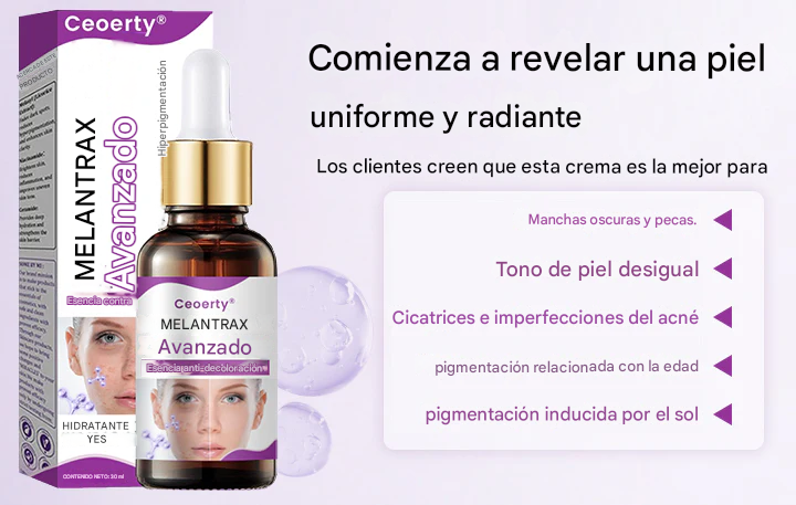 ✨Ceoerty® MelantraX Esencia Anti-decoloración Avanzada