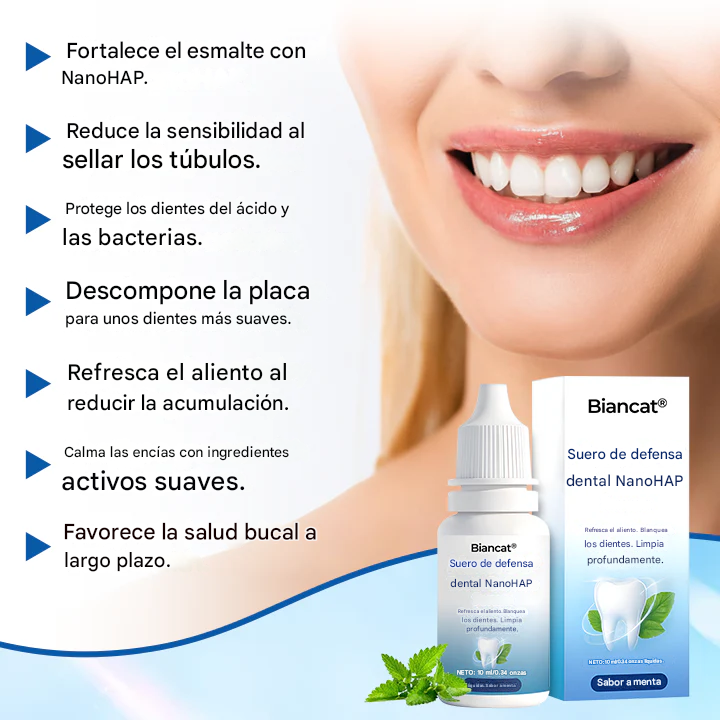 Suero protector dental Biancat® NanoHAP