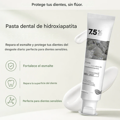 Pasta dental remineralizante con hidroxiapatita 🍃