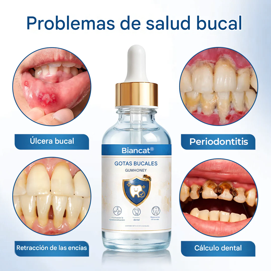 Gotas reparadoras bucales Timilk® GumHoney