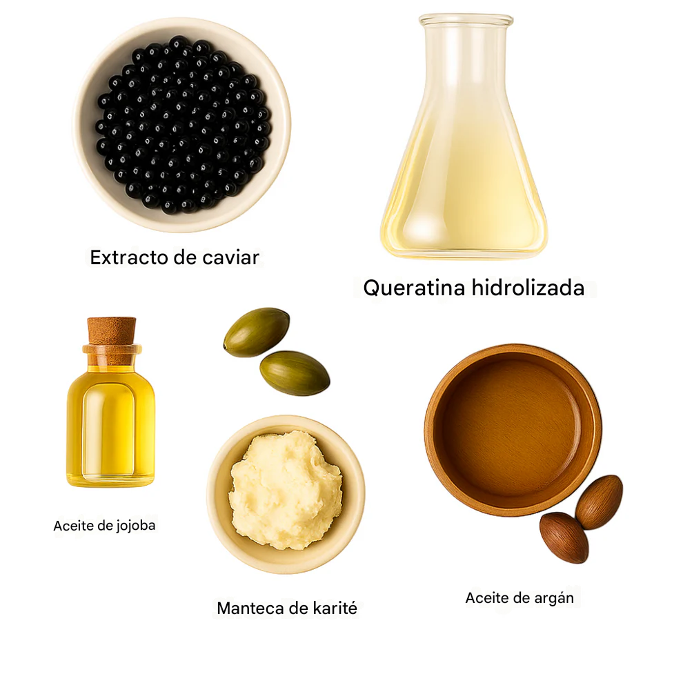 Mascarilla Reparadora Intensiva – Keratina y Caviar