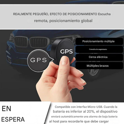 Rastreador GPS magnético Lyseemin™ EasyFind Mini actualizado en 2025