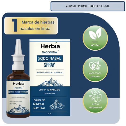 Nasomin Limpieza nasal con yodo