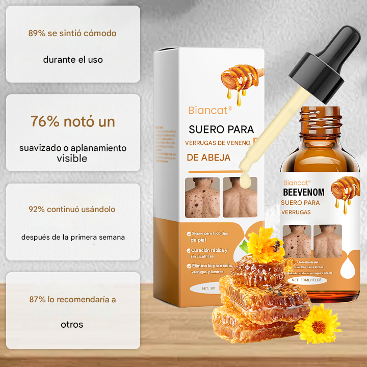 Suero en forma de gota para verrugas Biancat® BeeVenom