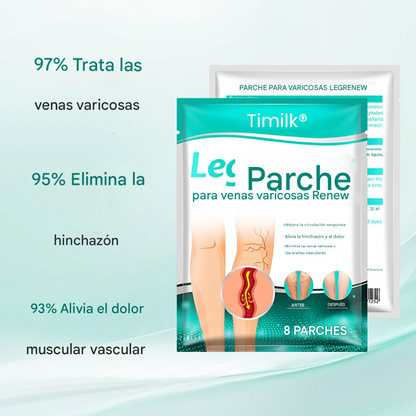 Parche Pack X24 para varices Timilk® LegRenew