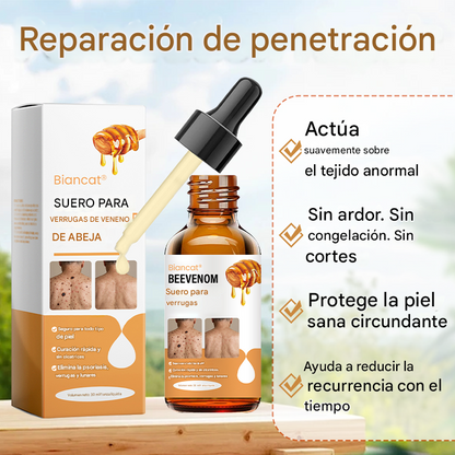 Suero en forma de gota para verrugas Biancat® BeeVenom