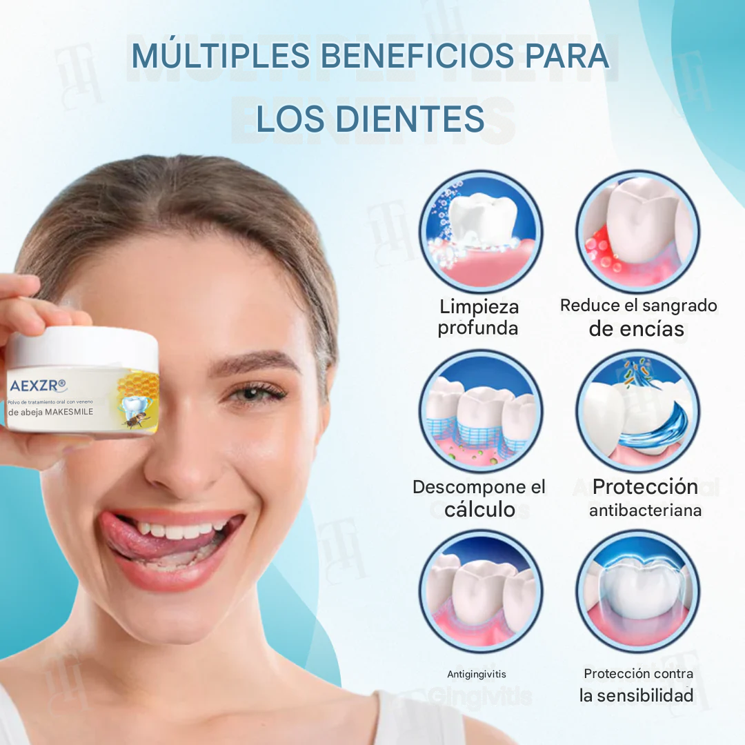 Polvo de tratamiento oral contra el veneno de abeja AEXZR® Makesmile