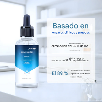 Cvreoz® Esencia avanzada para la eliminación de verrugas y marcas en la piel