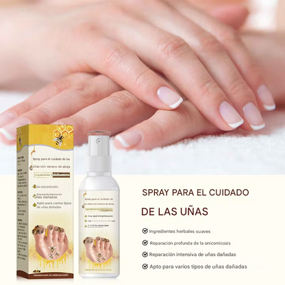 Espray antimicótico con veneno de abeja