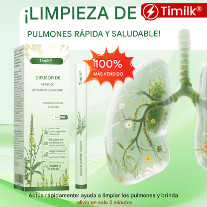 Difusor de gordolobo Timilk® Botanical LungCare